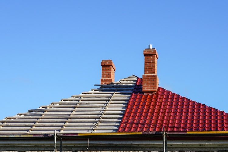 roof replacement of a residential house-average cost to tear off and replace a roof