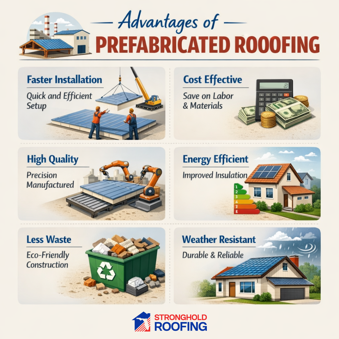 Benefits of Using Prefabricated Roofing