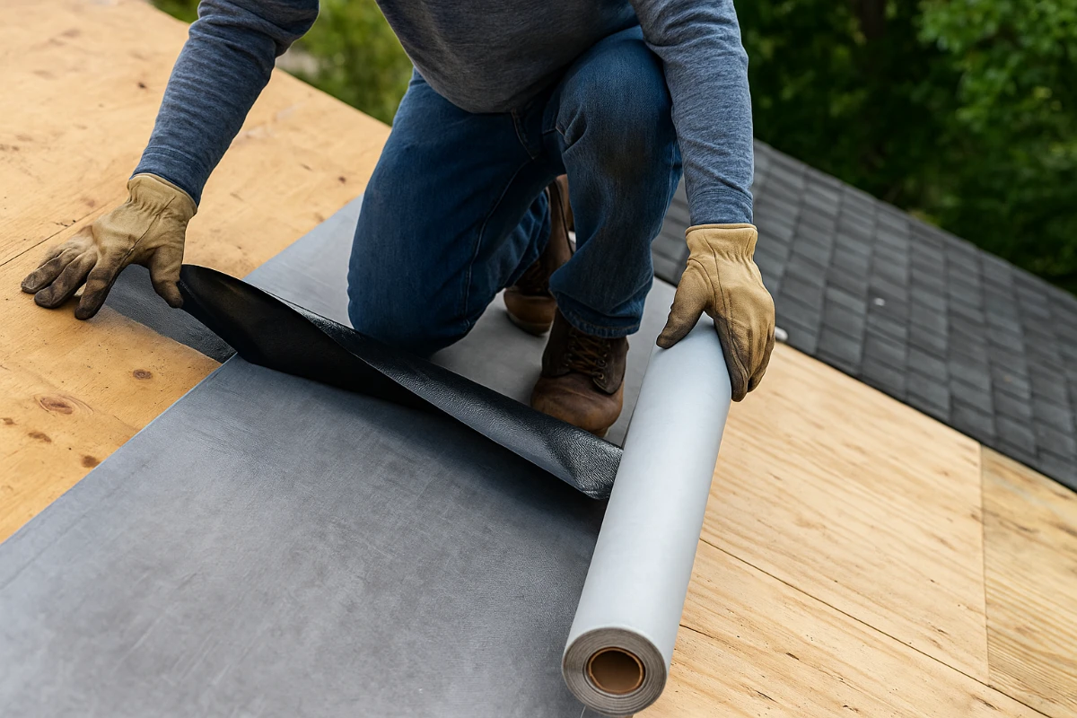 Secondary Water Barrier Installation on Florida Roof