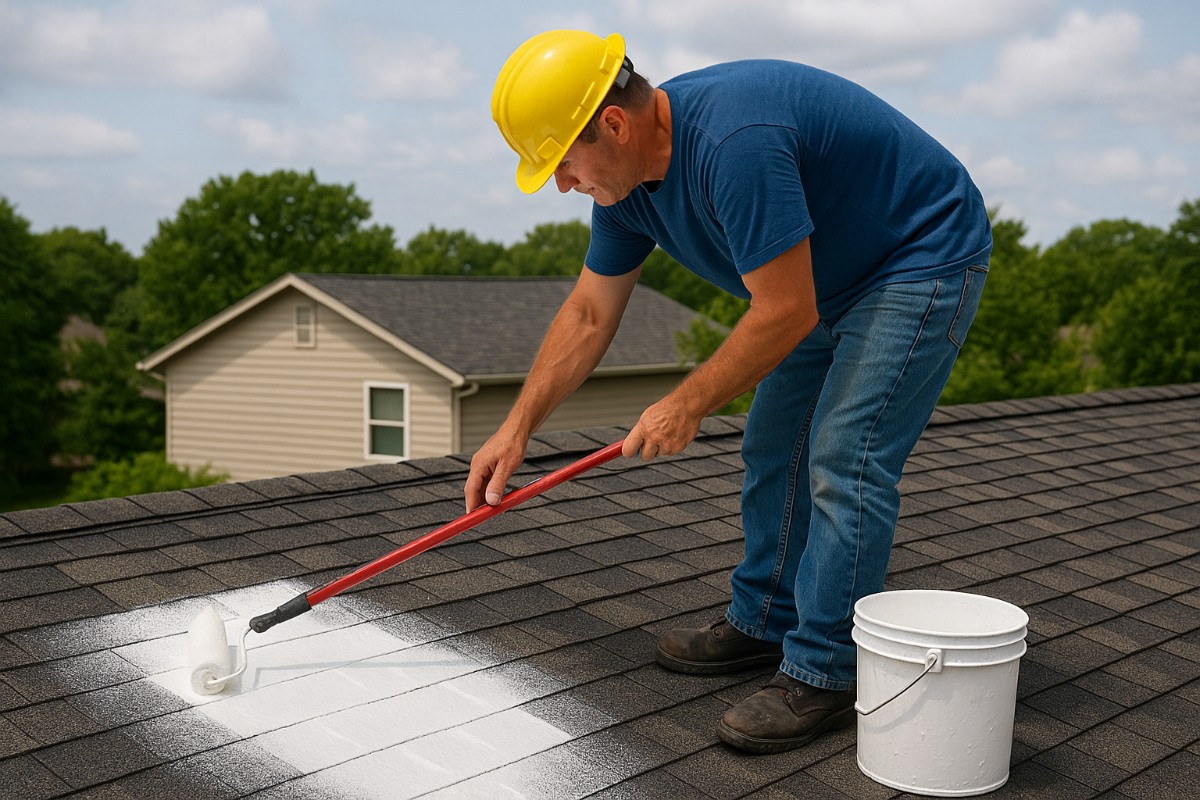 shingle roof coating